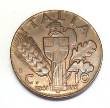  10 CENTESIMI IMPERO 1941
