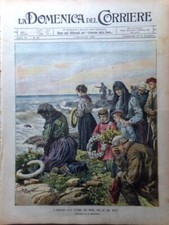La Domenica del Corriere 2 Novembre 1902 Siberia Disastro di Cerda Kruger Negri