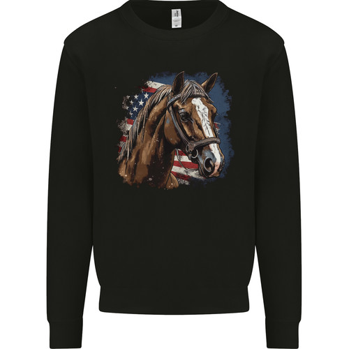Maglione felpa uomo cowboy