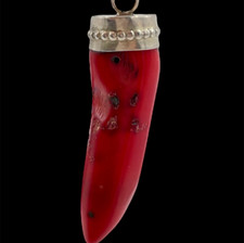 CORNETTO PORTAFORTUNA ROSSO