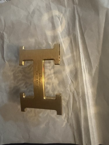 Hermes fibbia in oro - ad, h