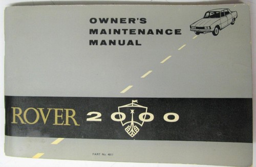 Rover 2000 auto manuale - rover,