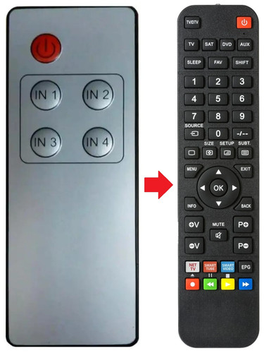 Telecomando adatto per - , cobra