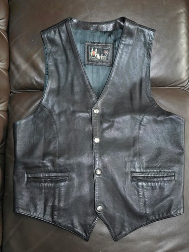 Gilet pelle marlboro - in,