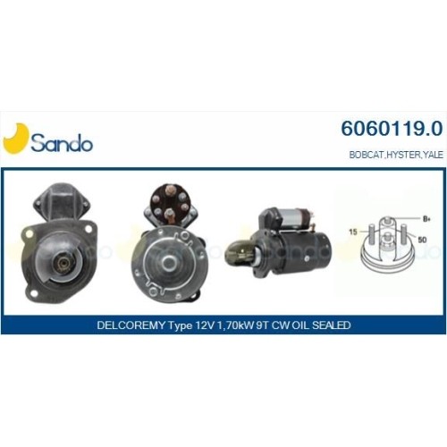 Starter sando 6060119 per - sando, 6060119.0