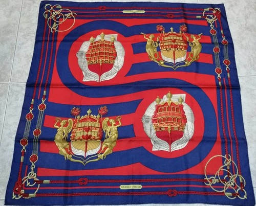 Foulard hermes chateaux - foulard,