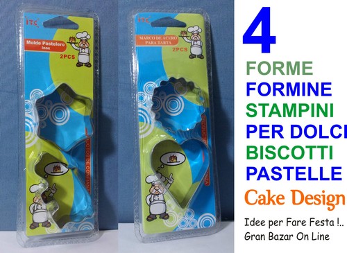 Stampini formine metallo 4 - stampini,