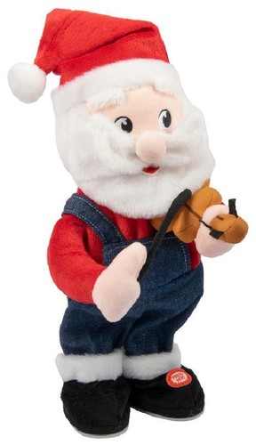 Babbo natale suona violino - suona, il