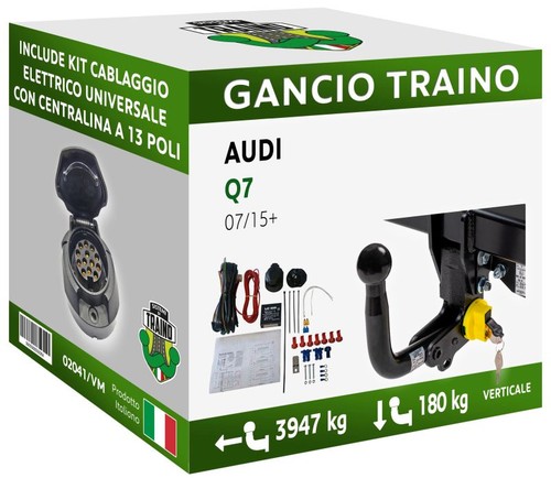 Gancio verticale estraibile - gancio,