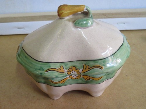 Vecchio portagioie ceramica - portagioie,
