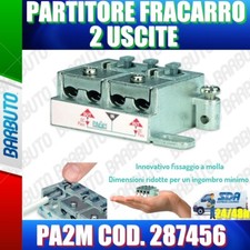 PARTITORE 2 USCITE A MORSETTI E MOLLA SAT E TERRESTRE FRACARRO PA2M COD. 287456