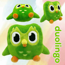 Duolingo Peluche Morbido Verde