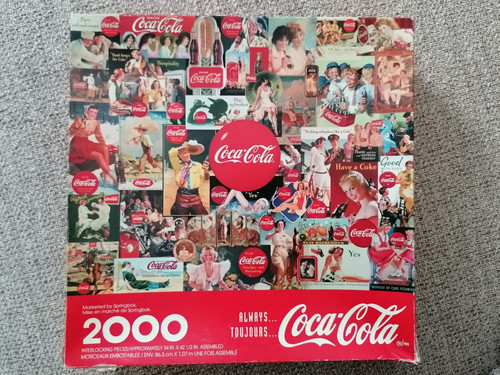 Puzzle coca cola - puzzle, vintage