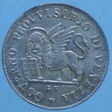 GOVERNO PROVVISORIO VENEZIA 15 CENTESIMI 1848 MISTURA MONETA NUMISMATICA COIN