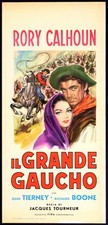 IL GRANDE GAUCHO Way of a Gaucho GENE TIERNEY LOCANDINA ORIGINALE POSTER WESTERN
