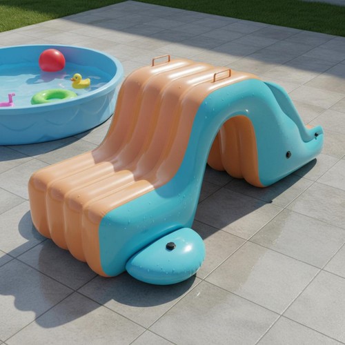 Scivolo piscina resistente - da,