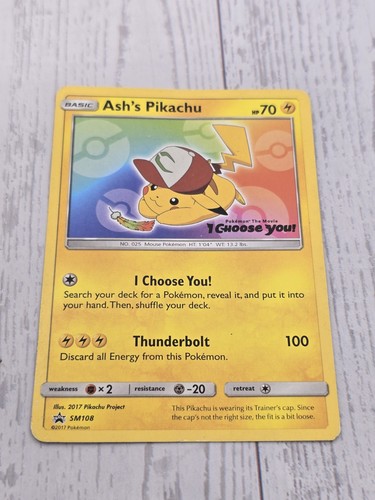 Ash pikachu sm108 sm - ash's,