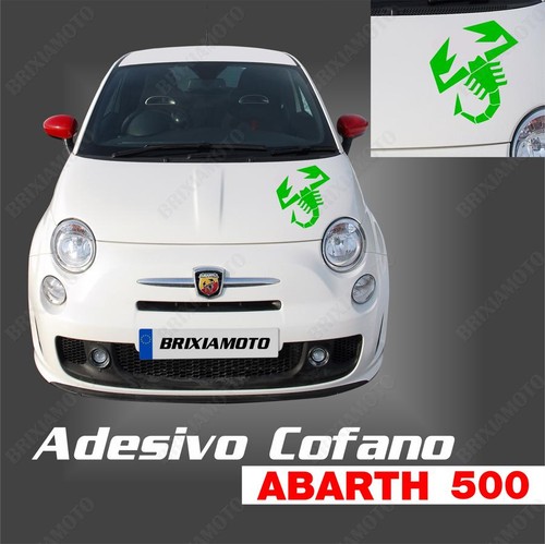 Adesivo cofano logo abarth - cofano,