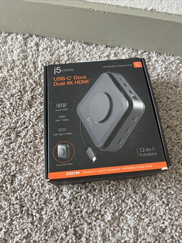 J5create jcd3199 usb doppia - usb-c,