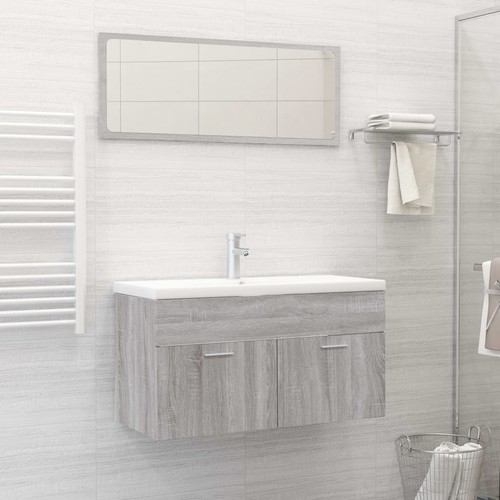 Vidaxl set mobili bagno - da, 2