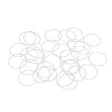 20pcs. white rubber rim washer
