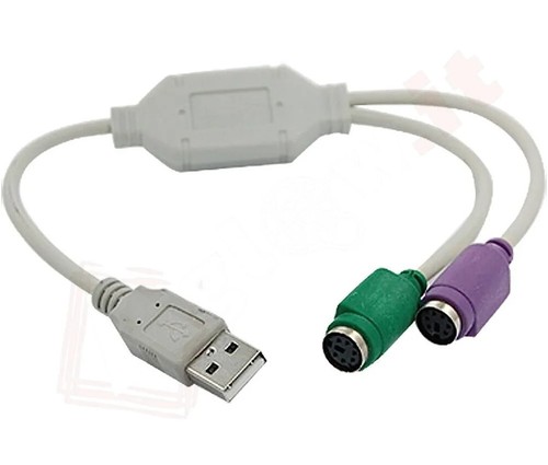Adattatore usb doppio ps - adattatore,