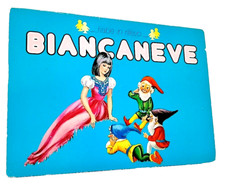 BIANCANEVE 1990 Alanda italy pop up book libro in rilievo 3d anast. Piccoli 50s