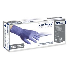 Guanti Nitrile Reflex99 Blu