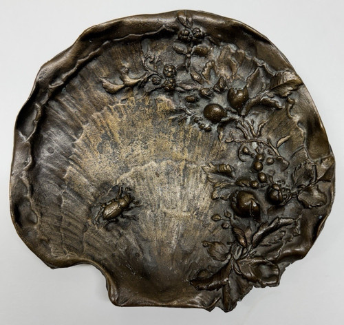 Piatto bronzo art - bronzo,