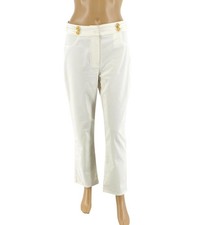 Pantaloni Capri Bianchi NAF
