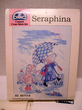 DMC Seraphina Kit punto croce "SALTA SOTTO LA PIOGGIA" Topi Topo Inghilterra