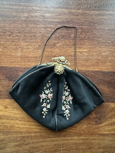 Antica borsa vintage - in, seta