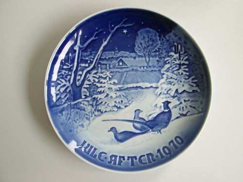 Royal copenhagen blue - blue, plate