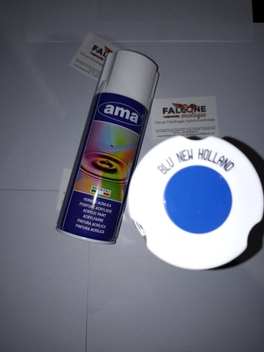 Vernice trattore blu new - vernice,