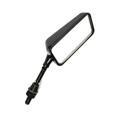 Specchietto retrovisore destro universale scooter Carbon Look filettatura 10 mm
