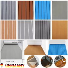 240 x 90 cm teak EVA schiuma yacht barca pavimento tappetino tappeto autoadesivo