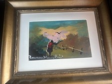 Romano Mussolini –  Olio Su Tavola