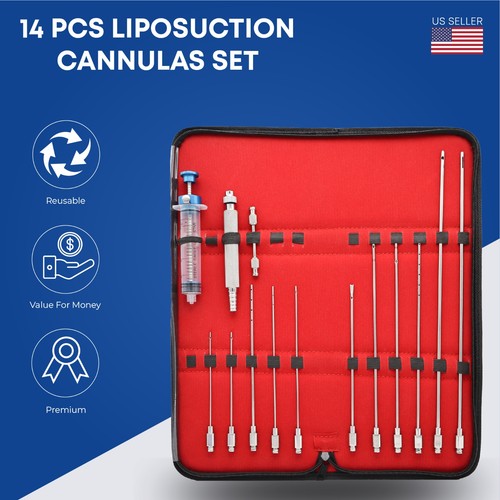 Set cannule liposuzione - cannule,