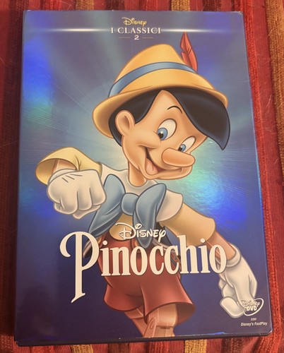Dvd disney pinocchio i - disney,