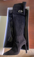 Stivali Casadei Camoscio Nero