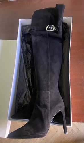 Stivali casadei camoscio - casadei, nero