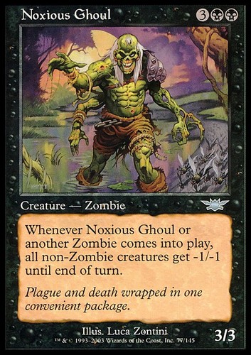 Mtg noxious ghoul - -,
