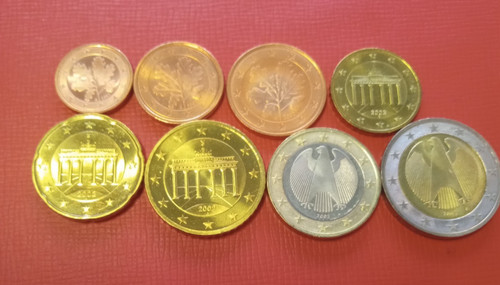Germania euro monete 2002 - germania,