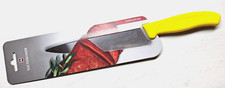VICTORINOX Coltello Trinciante giallo lama 19 cm nuovo da Stock V 6.8006.19L8B