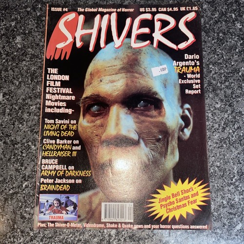 Horror magazine shivers - magazine,