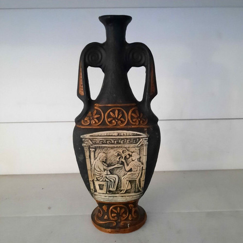 Anfora vintage terracotta - anfora, in