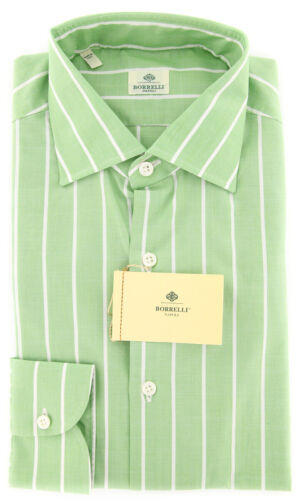 Camicia verde righe luigi - camicia,