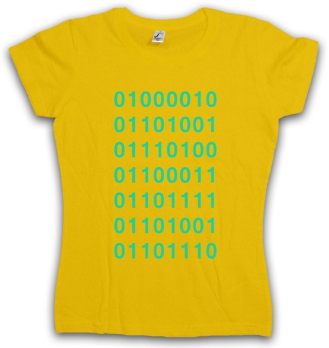 Binary code shirt donna - binary,