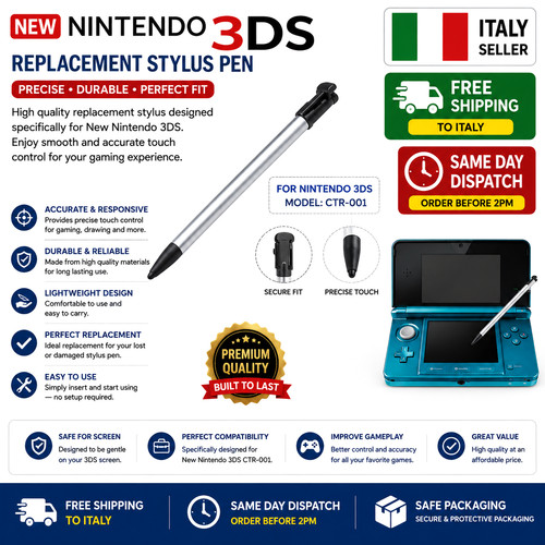 Nintendo 3ds stylus metal - 3ds,