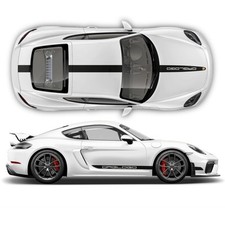 Adesivi racing monocolore per